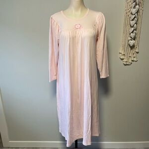 Calida of Switzerland Nightgown Nightfress Sleep Dress Pink High Quality Small